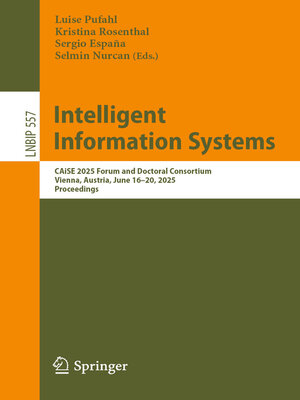 cover image of Intelligent Information Systems
